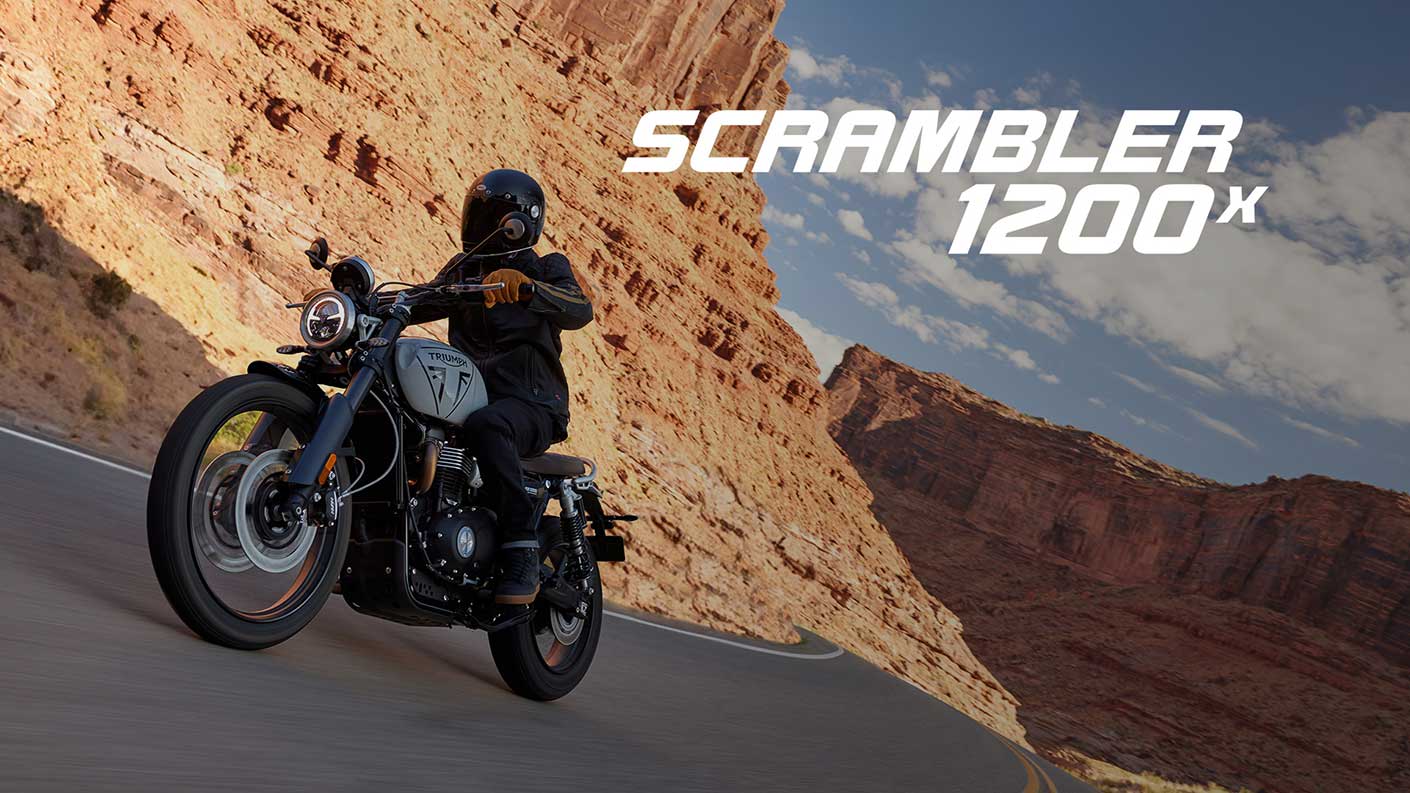 Moto triumph scrambler shop